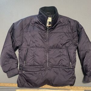 Eddie Bauer Jacket Womens Small Black‎ Puffer Outdoor Coat Ladies